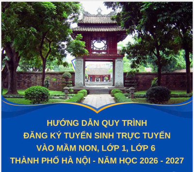 THÔNG BÁO TUYỂN SINH THỬ NGHIỆM VÀO LỚP 1